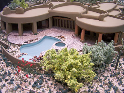 Lot 637, Desert Highlands, Scottsdale, AZ, Model by Upscale Architectural Models, Inc.