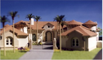 Lang Residence, Lot 29 McCormick Ranch, Scottsdale Model by Upscale Architectural Models, Inc.