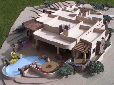 Lot 52, lone mountain, desert mountain, Residential Scale Model by Upscale Architectural Models, Inc.