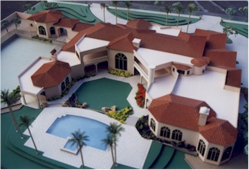Dan Majerle Residence Model by Upscale Architectural Models, Inc.